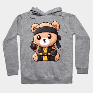 Cute Ninja Clan Bear Kawaii Hoodie